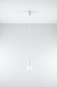 Sollux Lighting Diego lampă suspendată 1x60 W alb SL.0569