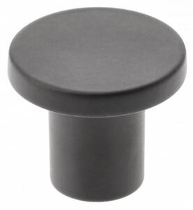 Buton mobila SPOT 24x21 mm, negru mat