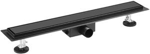 Balneo Duplex Next rigolă liniară 70 cm negru BLK70N