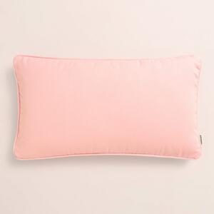 Față de pernă elegantă în roz pudră 30 x 50 cm