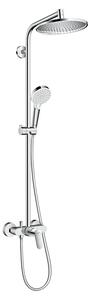 Set de dus, Hansgrohe, Crometta S 240 1 jet, cu baterie de dus, crom