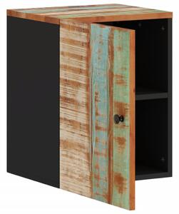 Dulap de perete de baie, 38x33x48 cm, lemn masiv reciclat