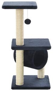 Ansamblu pisici, stâlpi din funie sisal, bleumarin, 65 cm