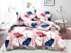 Lenjerie de pat din microfibra Culoare roz, CAMERON