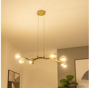 Lustră LED pe cablu Brilagi MISTEL 6xG9/3W/230V auriu