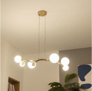 Lustră LED pe cablu Brilagi MISTEL 6xG9/3W/230V auriu/alb