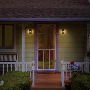 OSRAM Lampa de exterior cu senzor ENDURA CLASSIC COWBELL, gri, IP65, reglabil, Gri, Aluminiu, Modern, Felinar