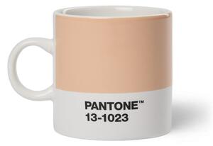 Ceașcă pentru espresso din ceramică roz-portocaliu 120 ml Peach Fuzz 13-1023 – Pantone