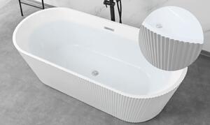 Cada baie freestanding Florenta alba