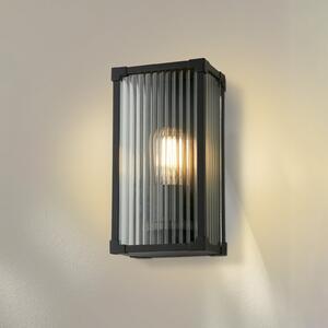 Searchlight Lampă de exterior Cincinnati, negru, lățime 16 cm, metal, Negru, Aluminiu, Modern