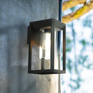 Searchlight Lampă de exterior Atlanta, negru, lățime 16 cm, metal, Negru, Modern, Felinar