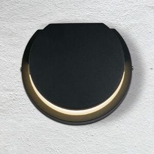 Searchlight Lampă LED de exterior Chiswick, negru, lățime 14 cm, metal, Negru, Aluminiu, Modern