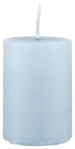 IB Laursen Lumanare decorativa cilindrica albastra, SKY GREY 6cm