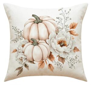 Fata de perna BLOSSOM FALL 45x45 cm, cremovi