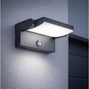 Aplică LED de exterior cu senzor BRILAGI ANKLE LED/18W/230V 4000K IP65