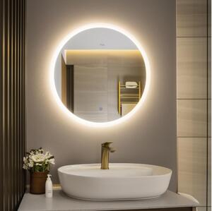 BRILAGI - Oglindă de baie LED CUNEO/19W/230V diam. 60 cm IP44 CRI 90 cu dimmer + CCT