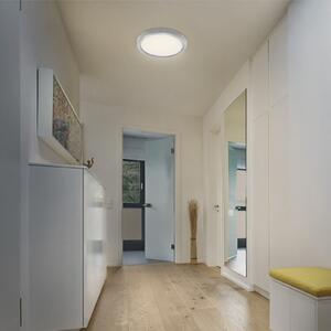 OSRAM Plafonieră LED ORBIS QUICKFIX Ø 32 cm argintiu clickdim, reglabil, Metalic, Camera de zi / sufragerie, Metal, Modern