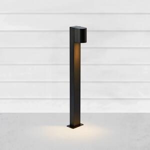 Markslöjd Bornă luminoasă LED Alor, negru, IP65, înălțime 75 cm, dimabilă, reglabil, Negru, Aluminiu, Scandinavă