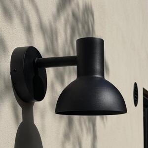 Markslöjd Aplică LED pentru exterior Nubi, negru, IP44, dimabil, oțel, reglabil, Negru, Oțel inoxidabil, Scandinavă