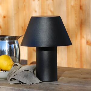 Markslöjd Lampa de masă solară cu LED Vivo, negru, IP44, înălțime 30 cm, dimabil., reglabil, Negru, Metal, Scandinavă