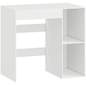 HOMCOM Dulap deasupra Mașinii de Spălat, Mobilier Modern cu Rafturi Deschise, Spațiu Economisit pentru Baie și Rufe, 96x60x95 cm, Alb | Aosom Romania