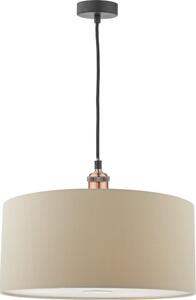 Där Lighting RON6529 - Lustră pe cablu RONDA 1xE27/60W/230V bej