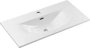 Comad Sky 3 lavoar 81x40 cm dreptunghiular mobilier alb luciu SKY 3 80CM ( E-8099-3-80 )