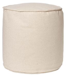 Aun Cotton Pouf Ø40 Off-White - Ferm Living