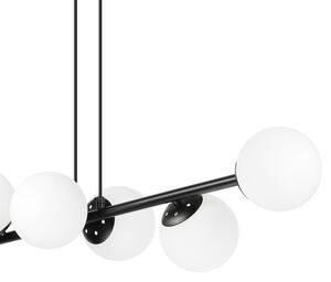 Brilagi - Lustră suspendată pe cablu MALONY, 6xE14/20W/230V, neagră