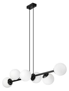 Brilagi - Lustră suspendată pe cablu MALONY, 6xE14/20W/230V, neagră