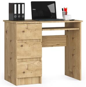 Masă PC Benicio (Stejar artisan) (S). Promo -18%. 1070950
