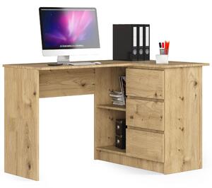 Masă PC de colț Bodhi (Stejar artisan) (D). Promo -18%. 1070965
