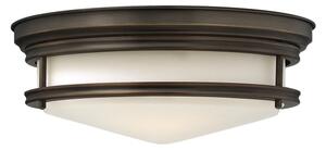 Plafonieră de baie HADLEY Hinkley HK-HADLEY-F-OZ, 3x E27/40W/230V, IP44, bronz