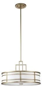 Feiss FE-FUSION-P-L-PNBR - Candelabru cu tijă FUSION, 3xE27/40W/230V, auriu
