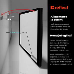 Reflect Text - Personalizeaza propria oglinda LED verticala