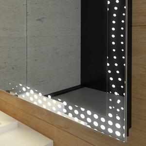 Oglinda LED verticala cu lumina LED calda Gama Simetria Model 8 fara b