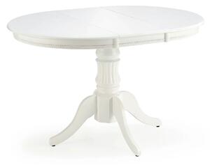 Masa extensibila alb WILLIAM, 90/124x90x75 cm
