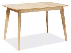 Masa extensibila BRANDO, stejar, 120/160x80x75 cm