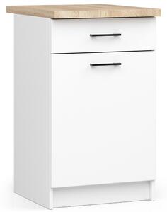 Dulap inferior de bucătărie Ozara S50 SZ1 (alb). Promo -14%. 1069450
