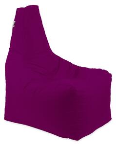 Fotoliu puf, Sunlounger EVO XL, umplutura de burete Memory Mix, material impermeabil, Magenta