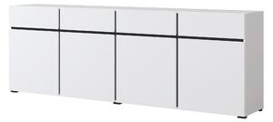 Comodă Crossroad W25 (negru + alb). Promo -13%. 1118157