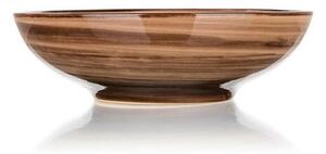Farfurie adâncă Banquet PALAS, 18 cm, maro