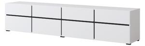 Masă TV Crossroad W40 (negru + alb). Promo -15%. 1118159