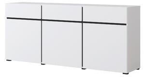 Comodă Crossroad W43 (negru + alb). Promo -13%. 1118161