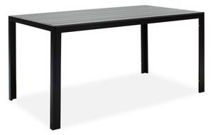 Masa de Gradina Nares Negru - Gri Inchis 140x80x72.5 cm
