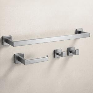 Set accesorii pentru baie Rio Brush Nickel 4 piese