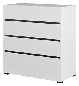 Comodă Crossroad S28 (alb + negru). Promo -12%. 1118237
