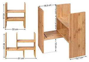 Organizator de birou, Songmics, OFS45NL, 64.7 x 15 x 40 cm