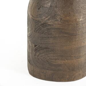 Masuta laterala Cobble din lemn 37x30x46 cm