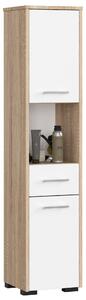 Dulap bucătărie Fulgor 2D 1SZ 1W (stejar sonoma + alb). Promo -11%. 1117108